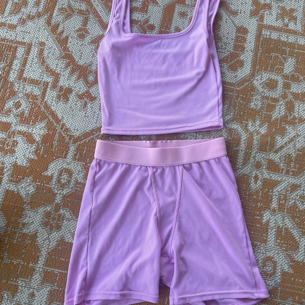 Amazon Essentials Women's Lavender Sleepwear Set